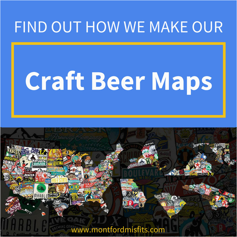 how we make our 3d craft beer maps montford misfits