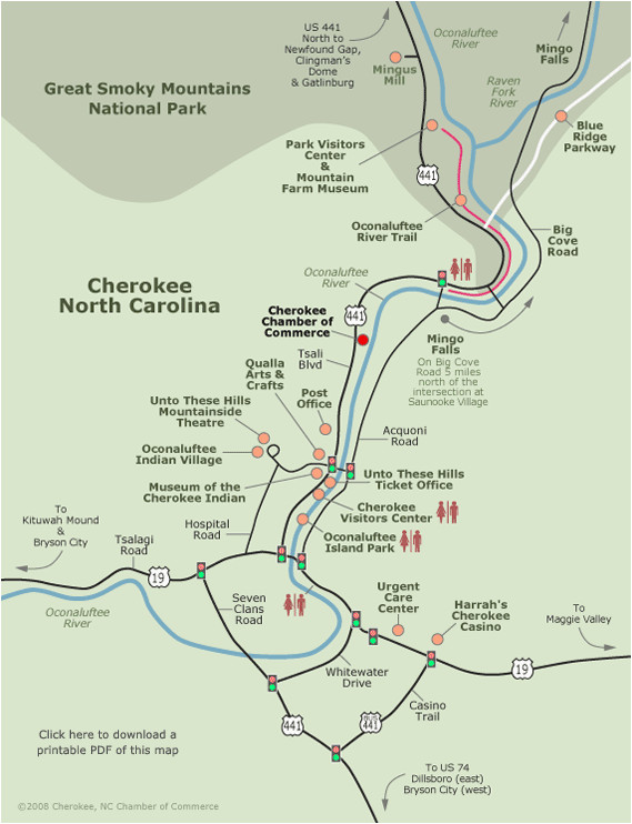 directions to cherokee casino north carolina