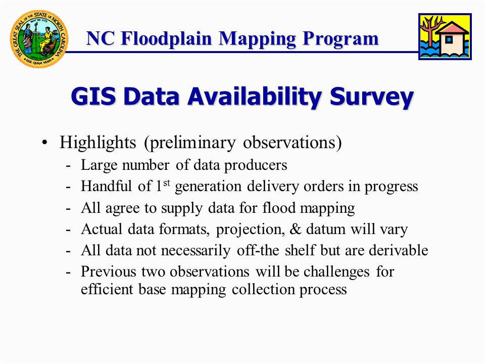 nc floodplain mapping program highlights preliminary observations