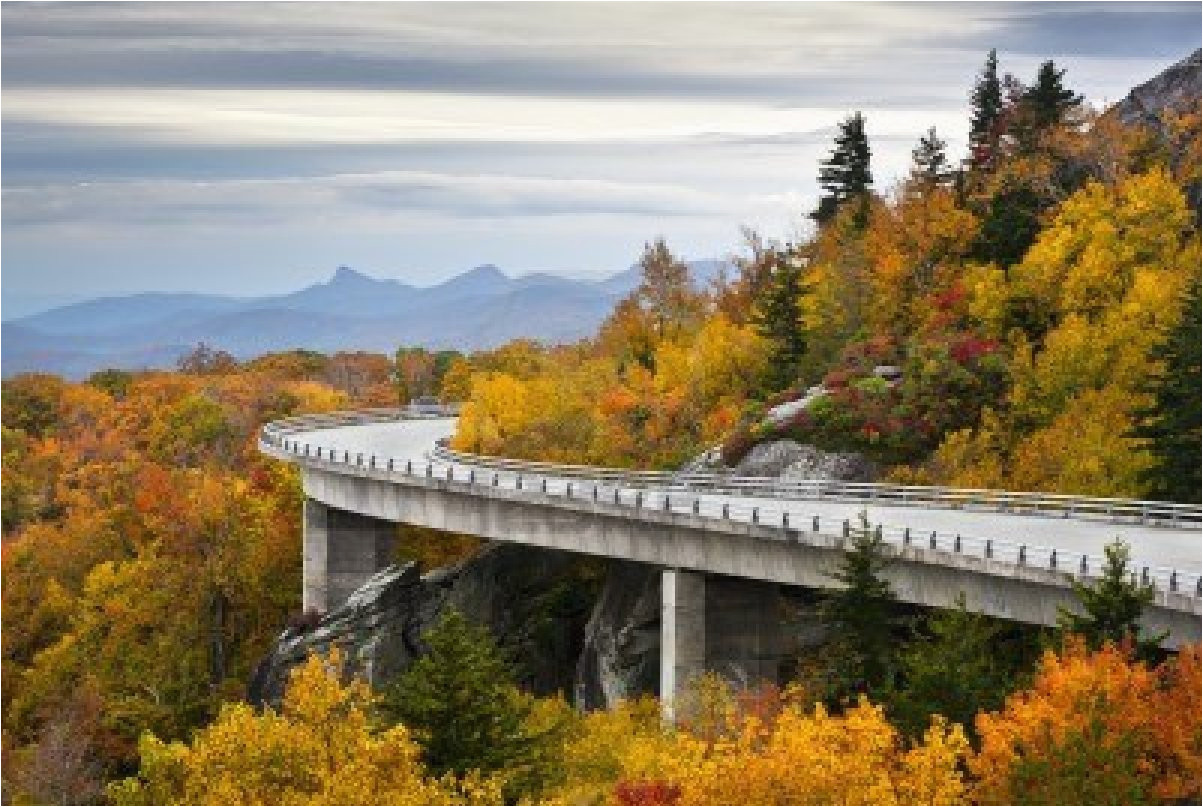 best time places to view fall foliage in north caroli