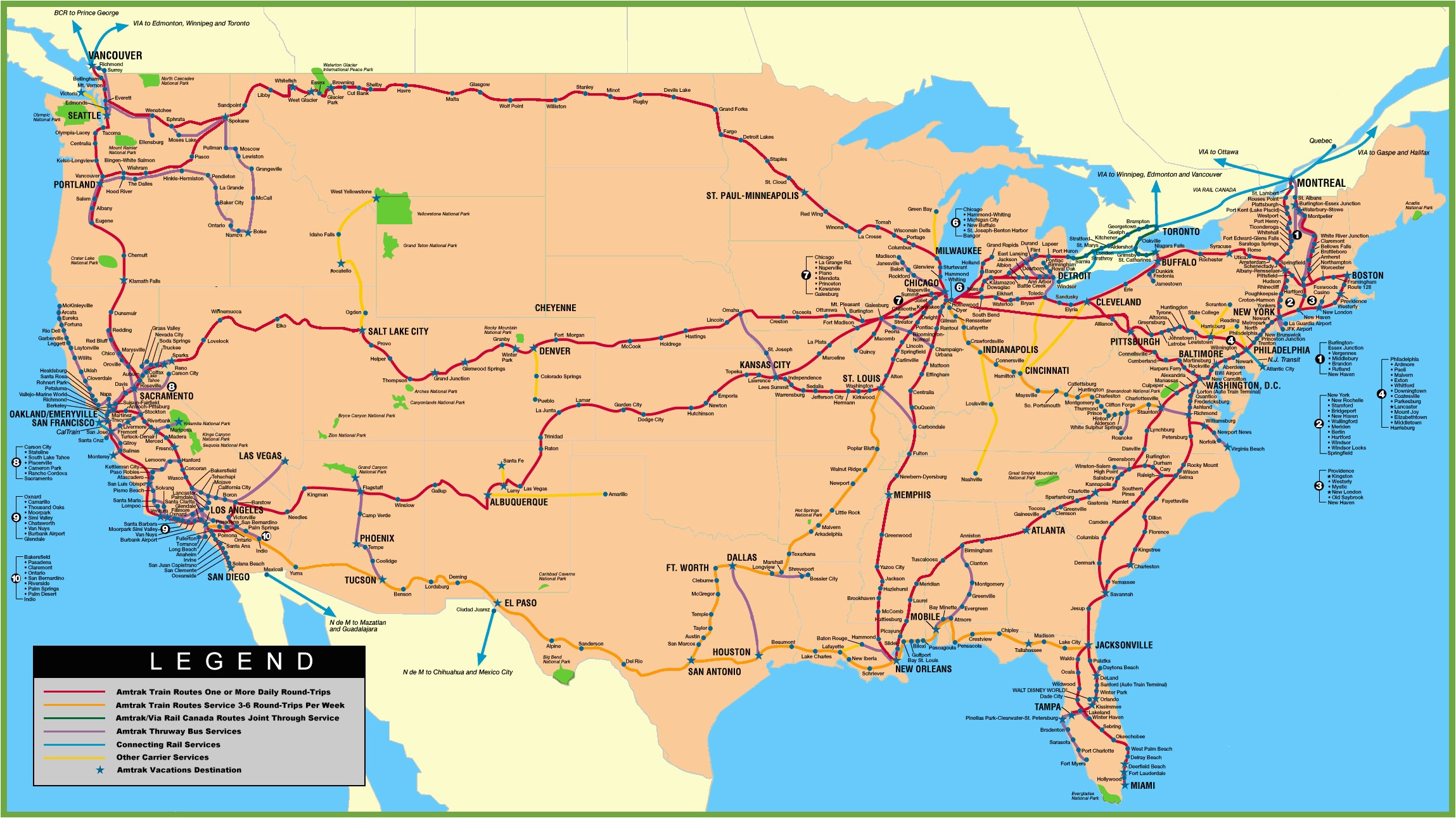 usa railway map