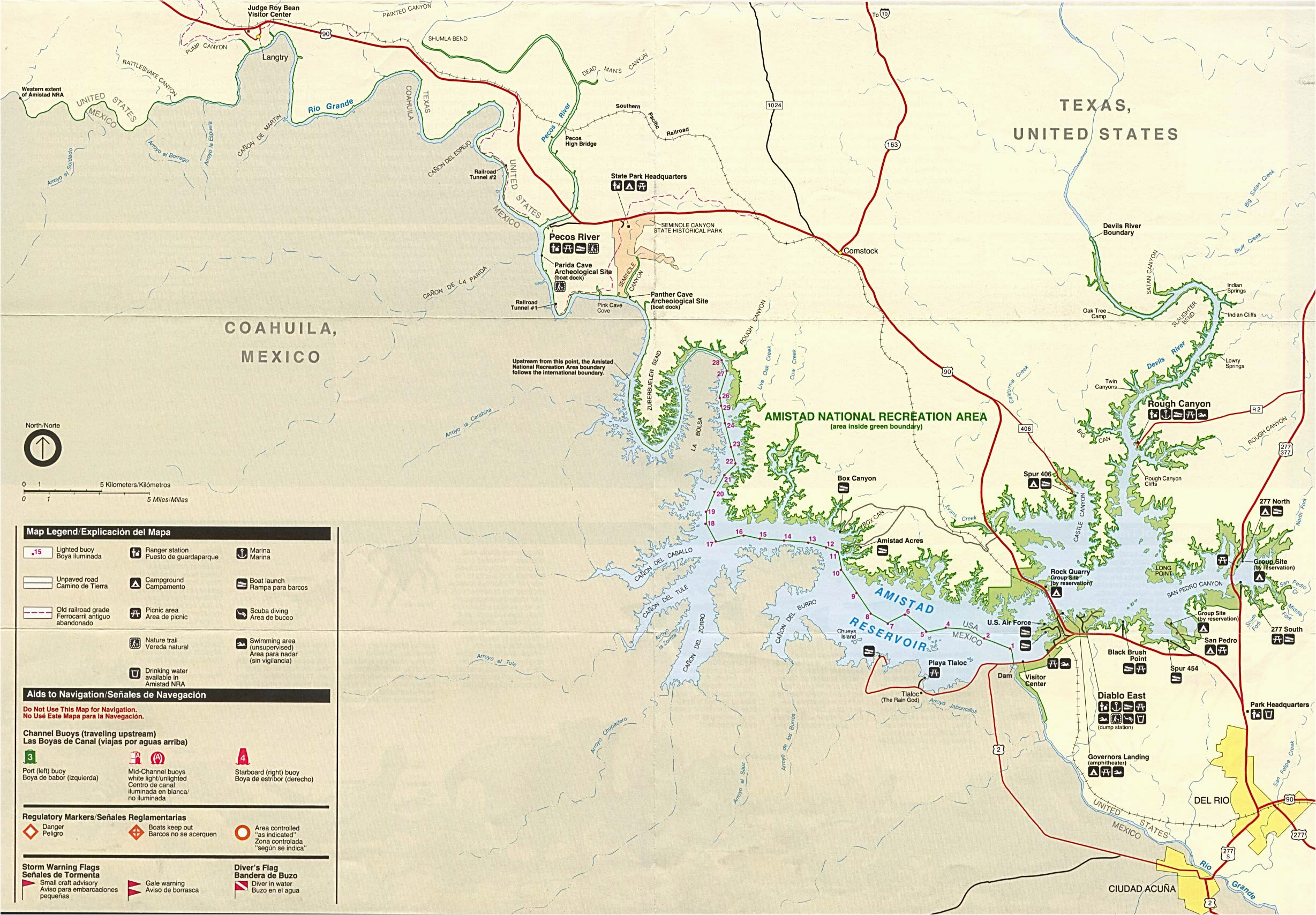 maps of united states national parks and monuments