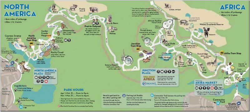 31 perfect north carolina zoo map bnhspine com