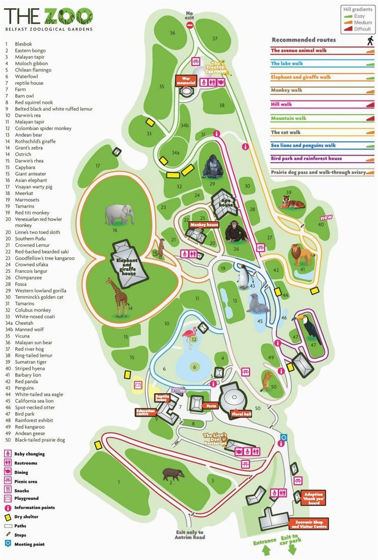 nc zoo map beautiful 10 best printable map 01 maps directions