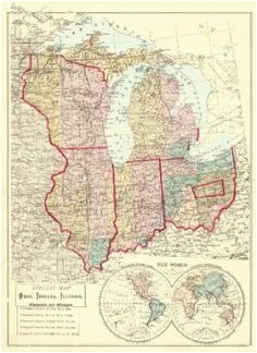 23 best indiana images indiana antique maps old maps