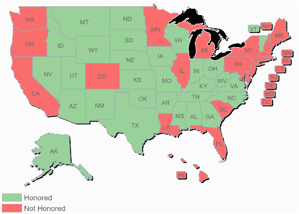 Ohio Concealed Carry Reciprocity Map Online Concealed Carry Permit Course 28 States Concealed Carry Inc