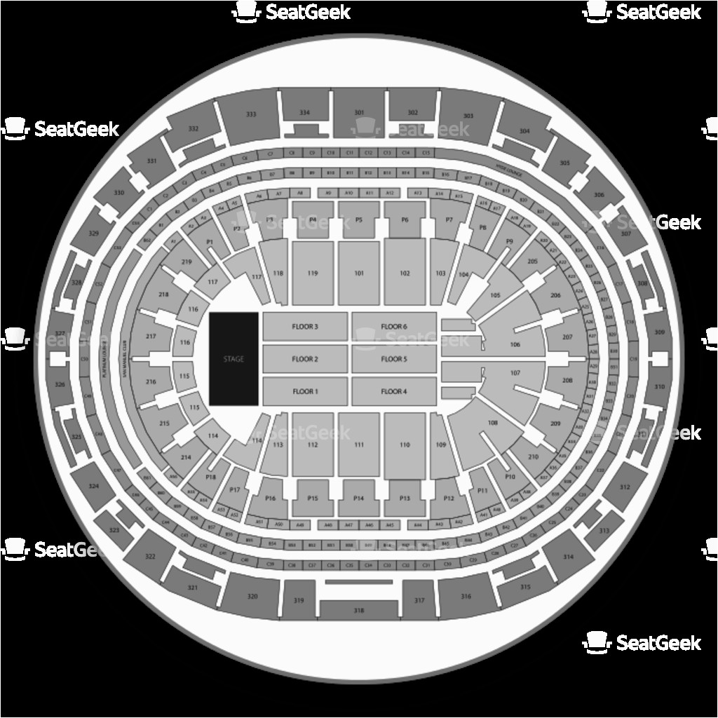 The Staple Center Seating Chart