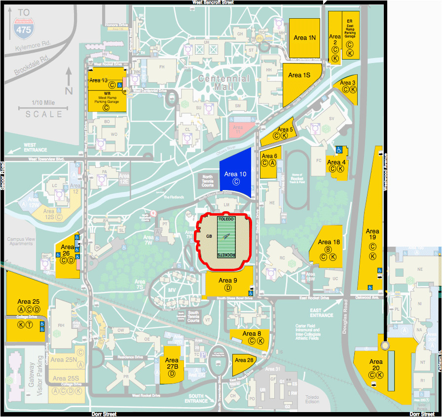 directions and parking for commencement