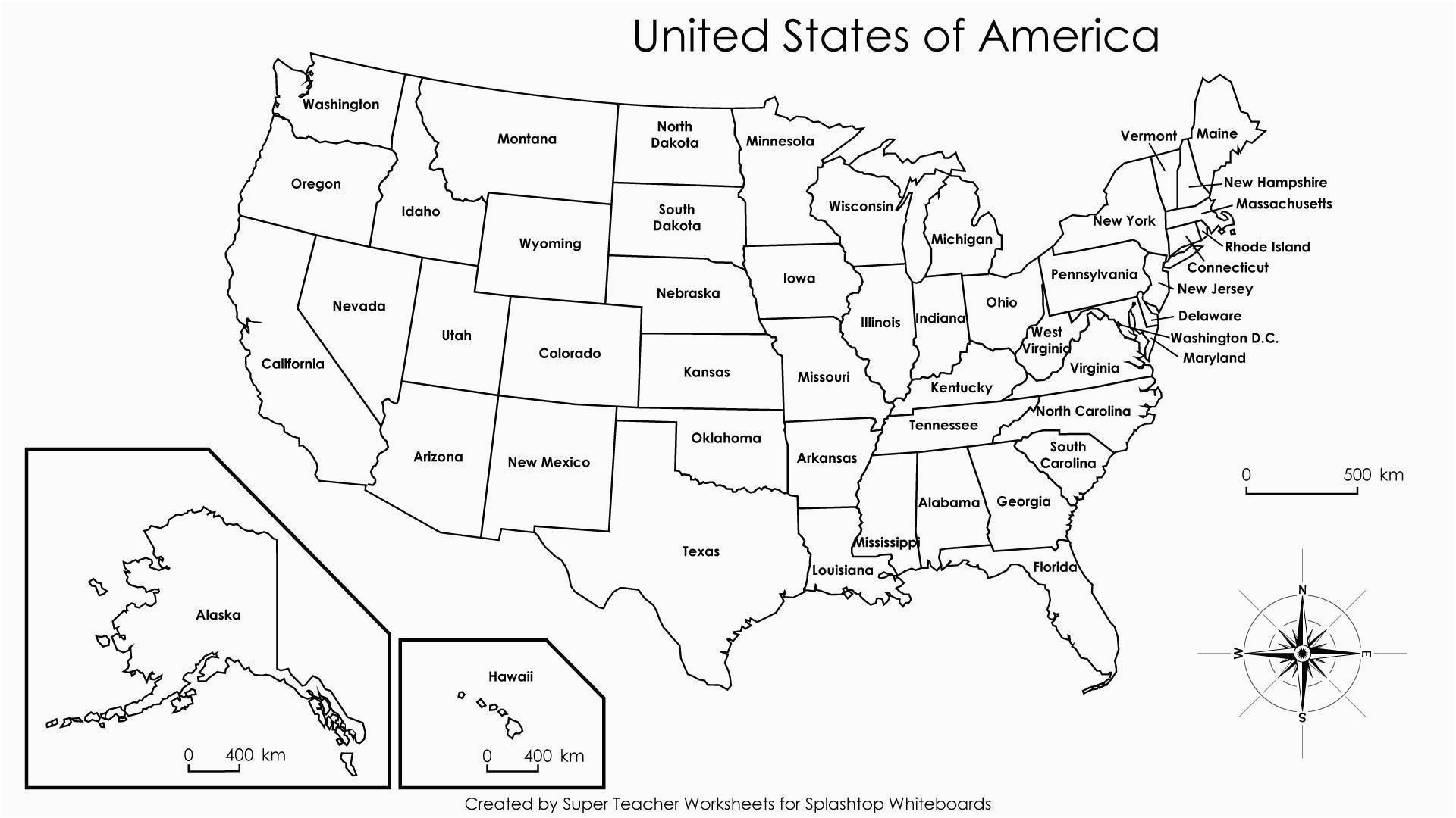 united states map outline with state names valid united states map