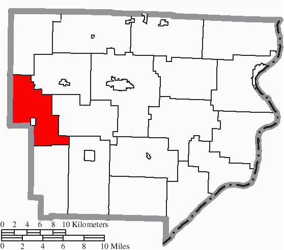 file map of monroe county ohio highlighting franklin township png