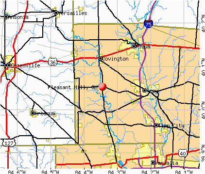 pleasant hill ohio oh 45359 profile population maps real