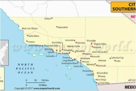 southern california map inspirational california map fault lines