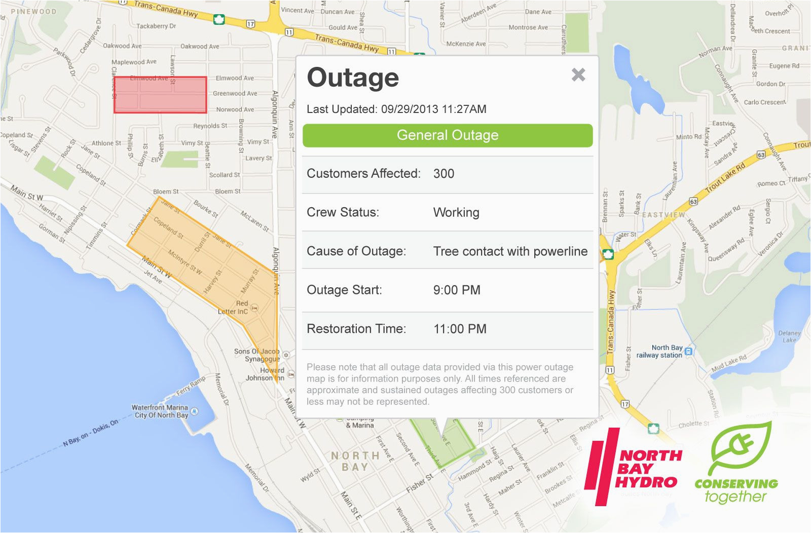 pacific power outage map new hydro quebec power outage map