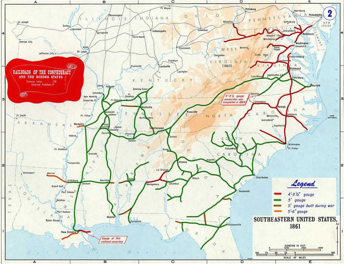 confederate railroads in the american civil war wikipedia