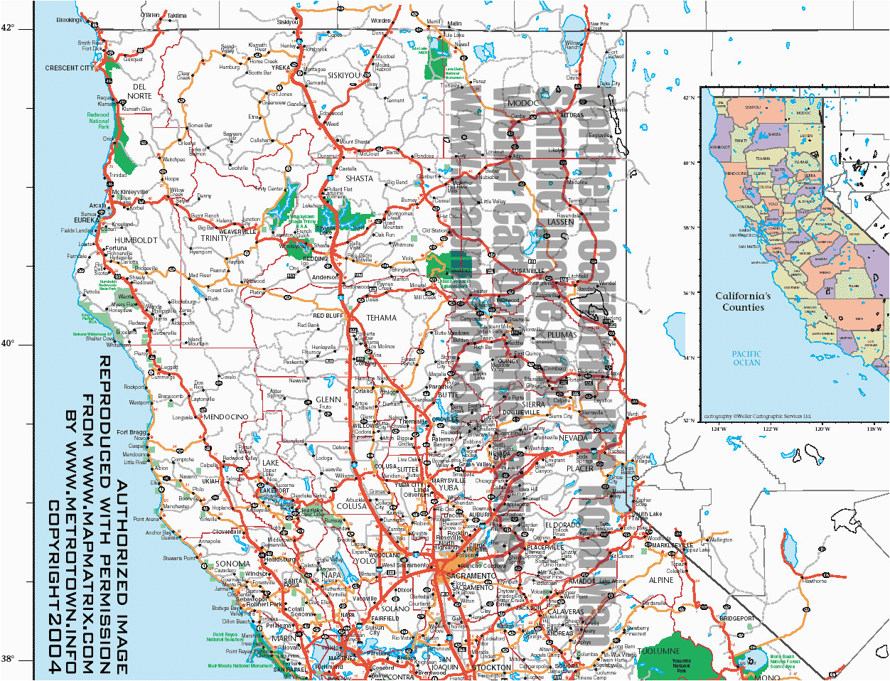 map of oregon coast cities elegant map northern california coastal