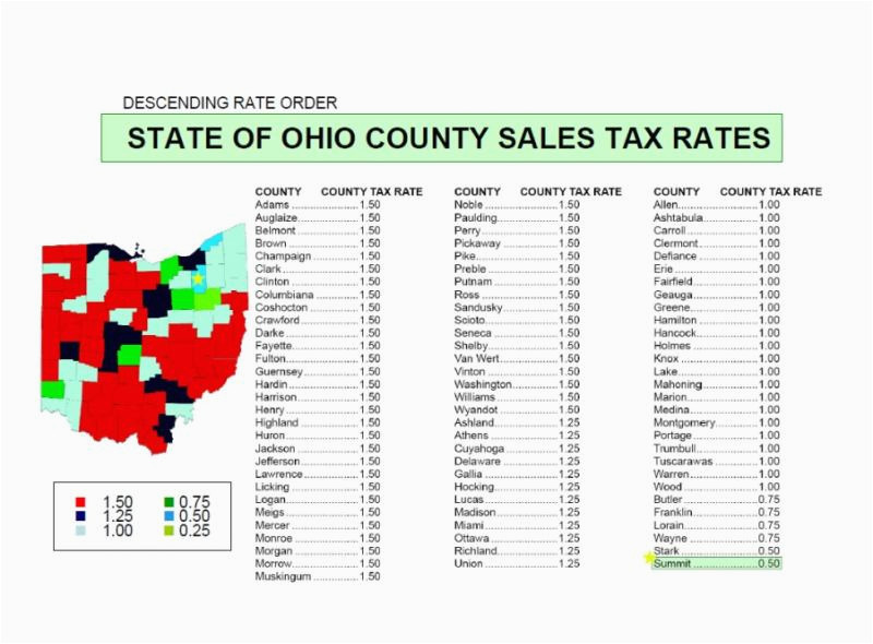 Sales Tax Map Ohio secretmuseum
