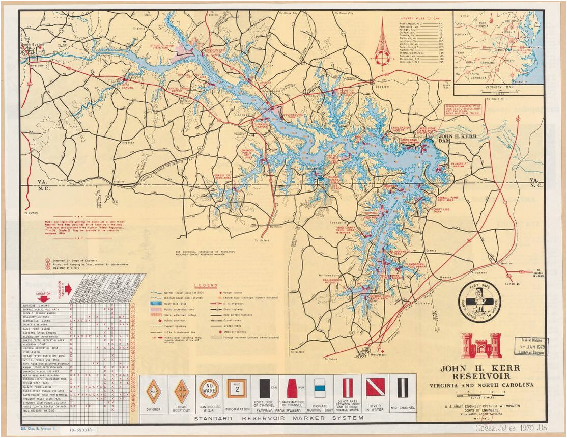 map north carolina library of congress