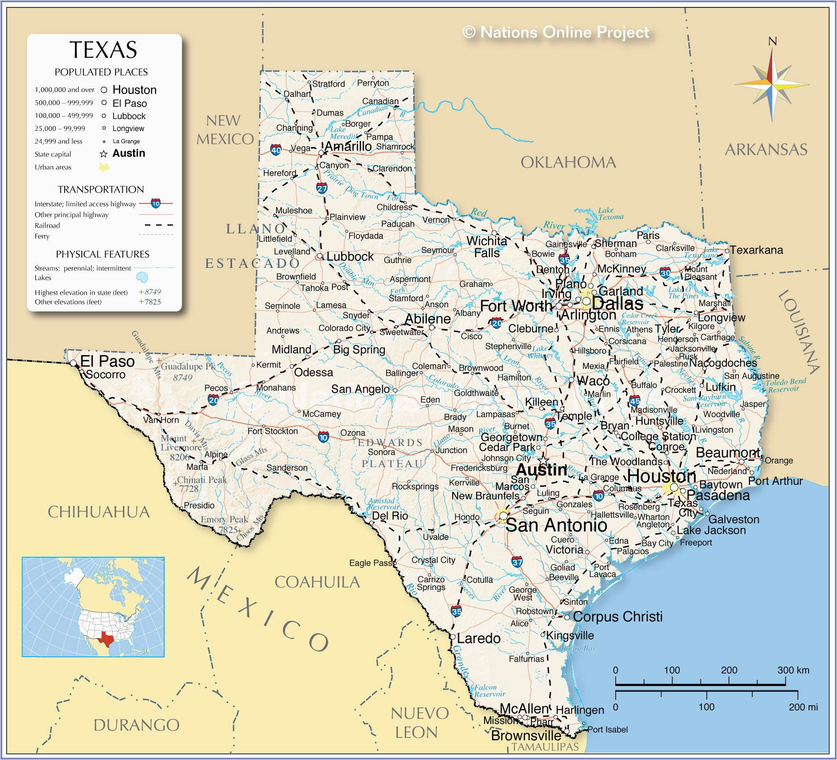 amarillo texas map map od texas epic where is san diego california