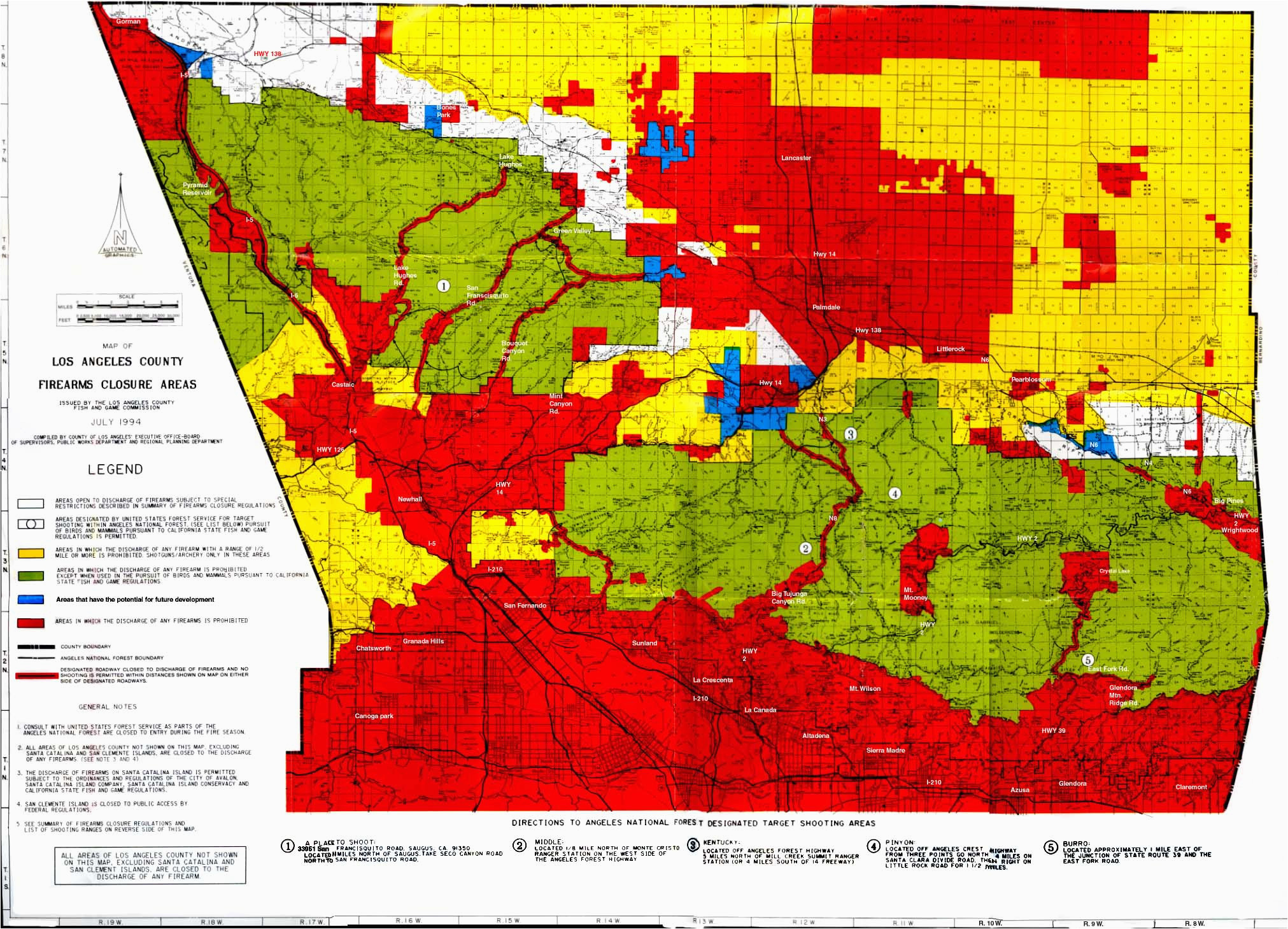 map of kern county california best of california hunting zone map