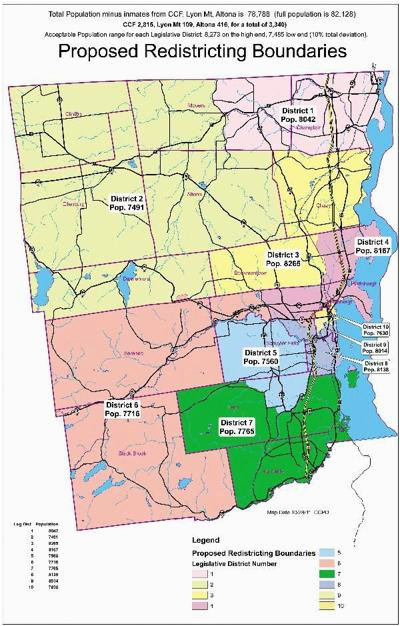 clinton county to re draw legislative districts local news