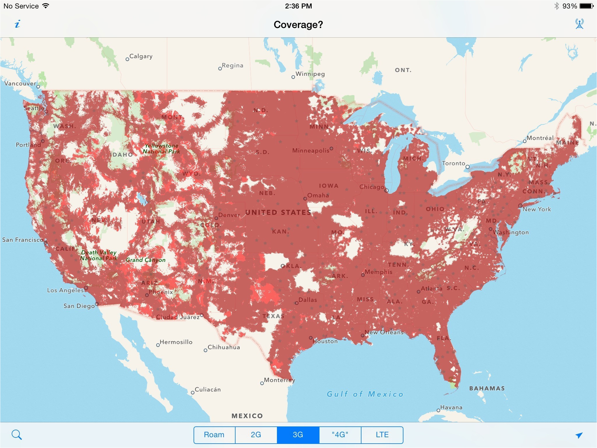 united states map of sprint coverage new us cellular coverage map