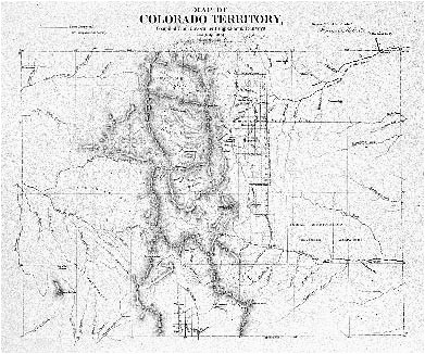 historic trail map of the leadville 1a a 2a quadrangle central colorado