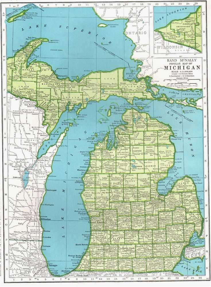 michigan elevation map maps directions