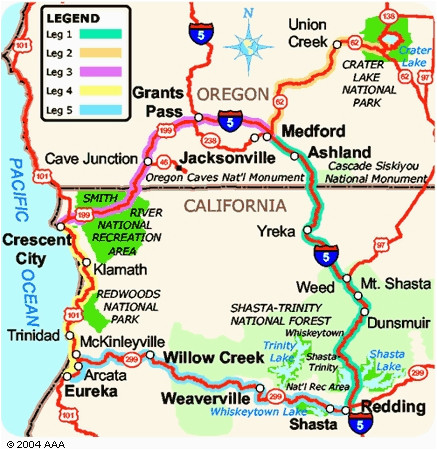 oregon state parks map elegant map reference california to oregon