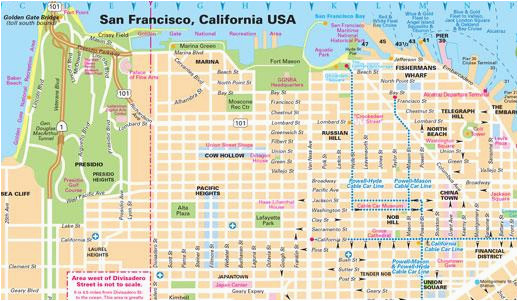 san francisco maps for visitors bay city guide san francisco
