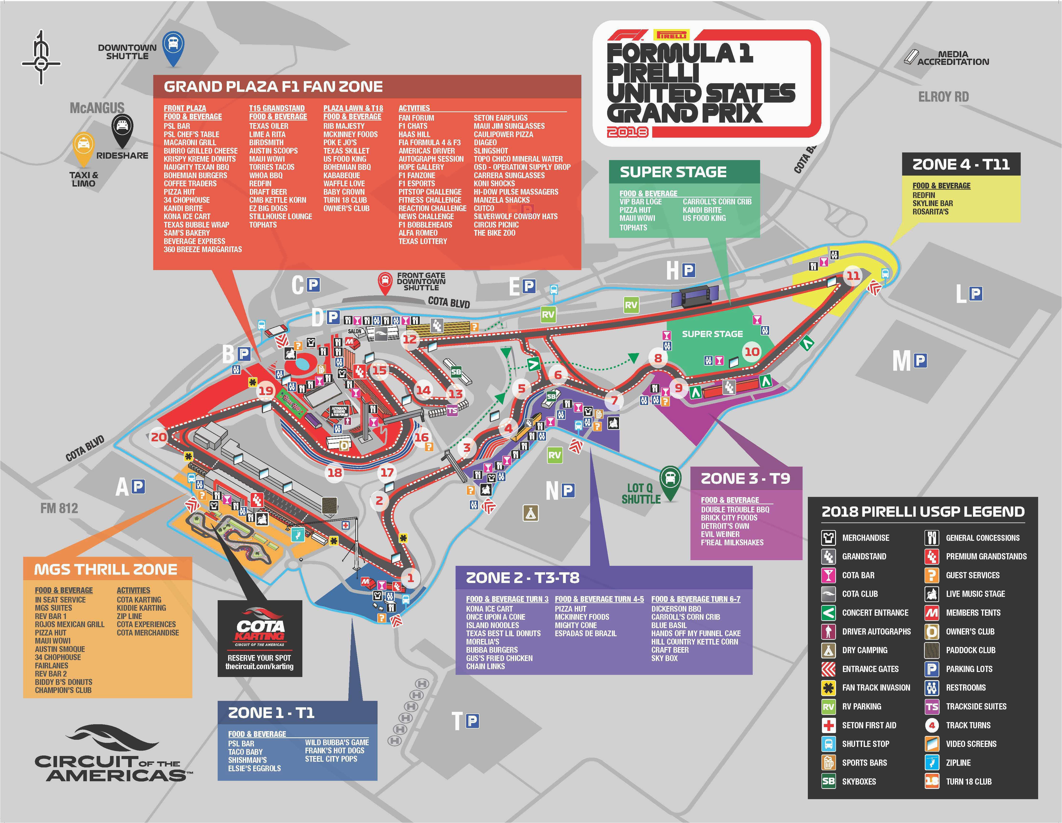 maps circuit of the americas