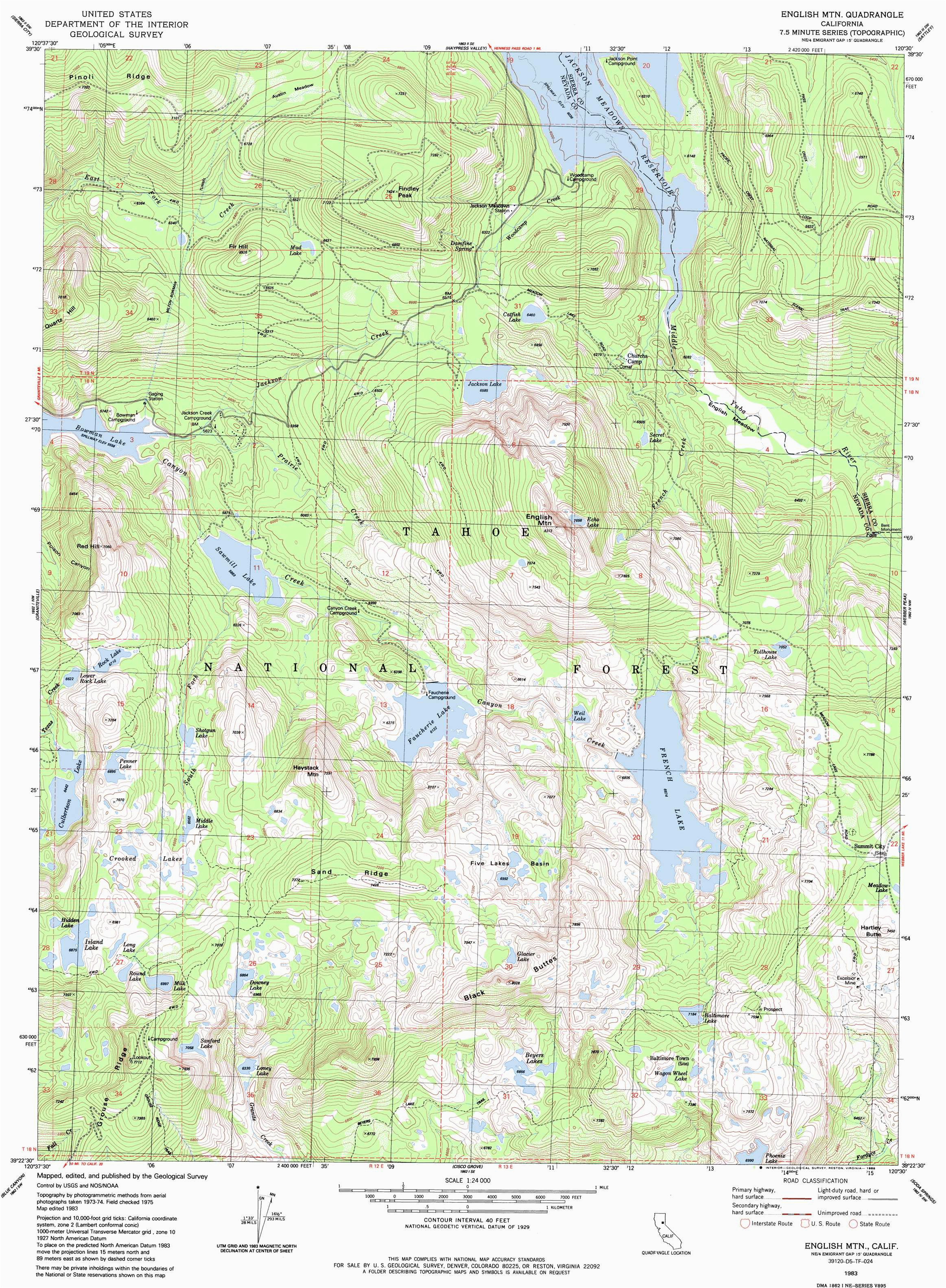 usgs quadrangle maps lovely english mountain topographic map ca usgs