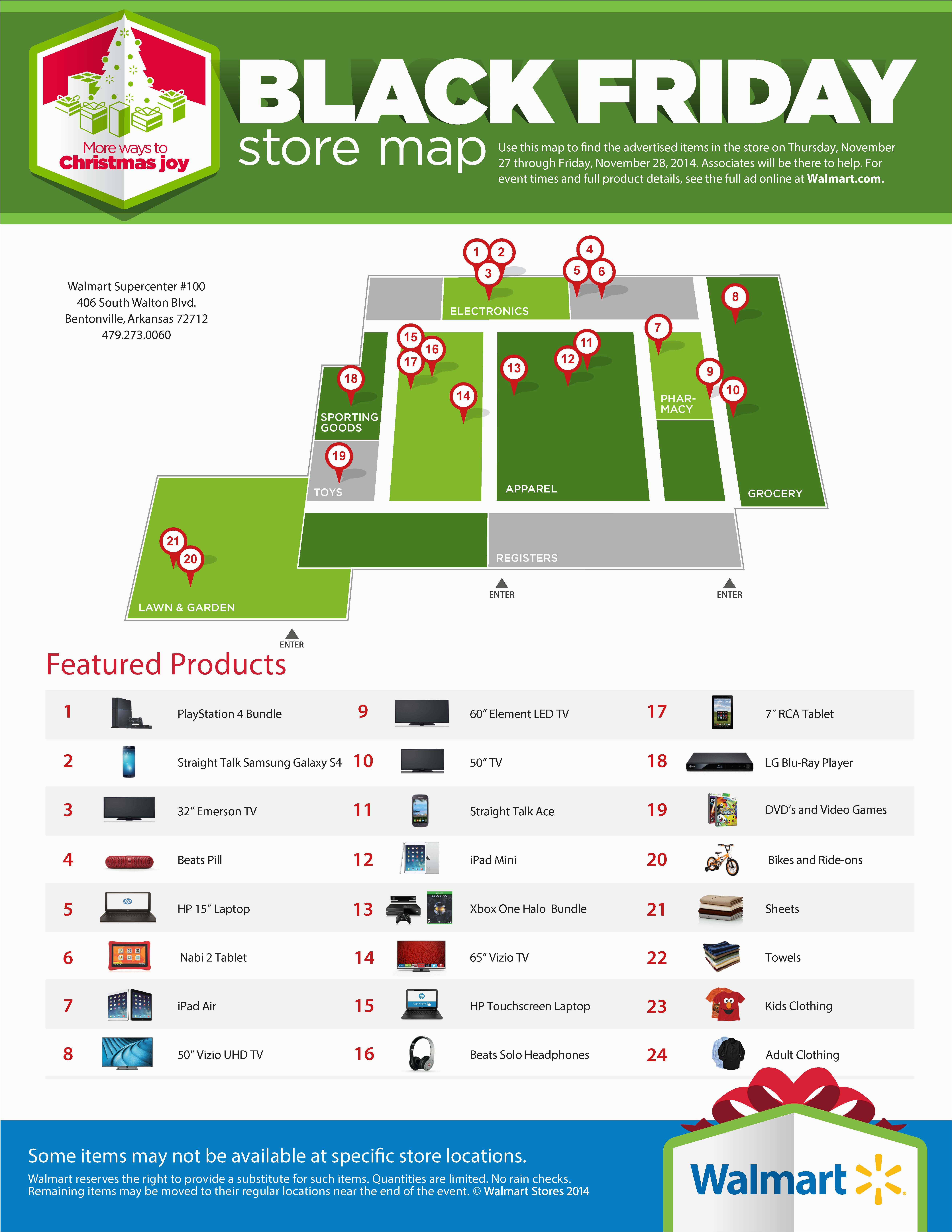 black friday store map example