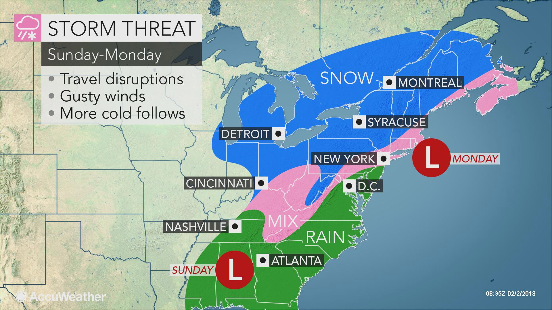 potent winter storm to lash eastern us with snow soaking rain by