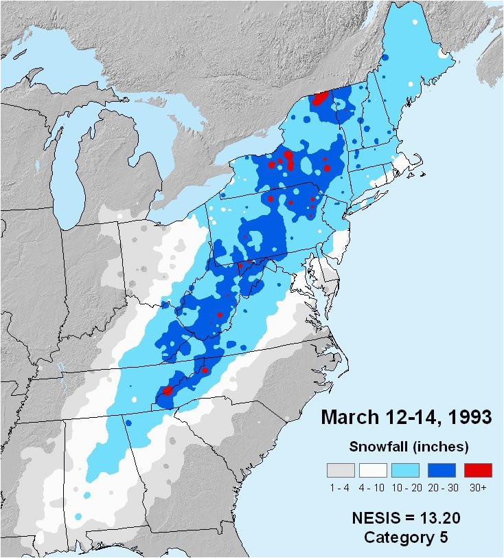 superstorm of 1993 storm of the century