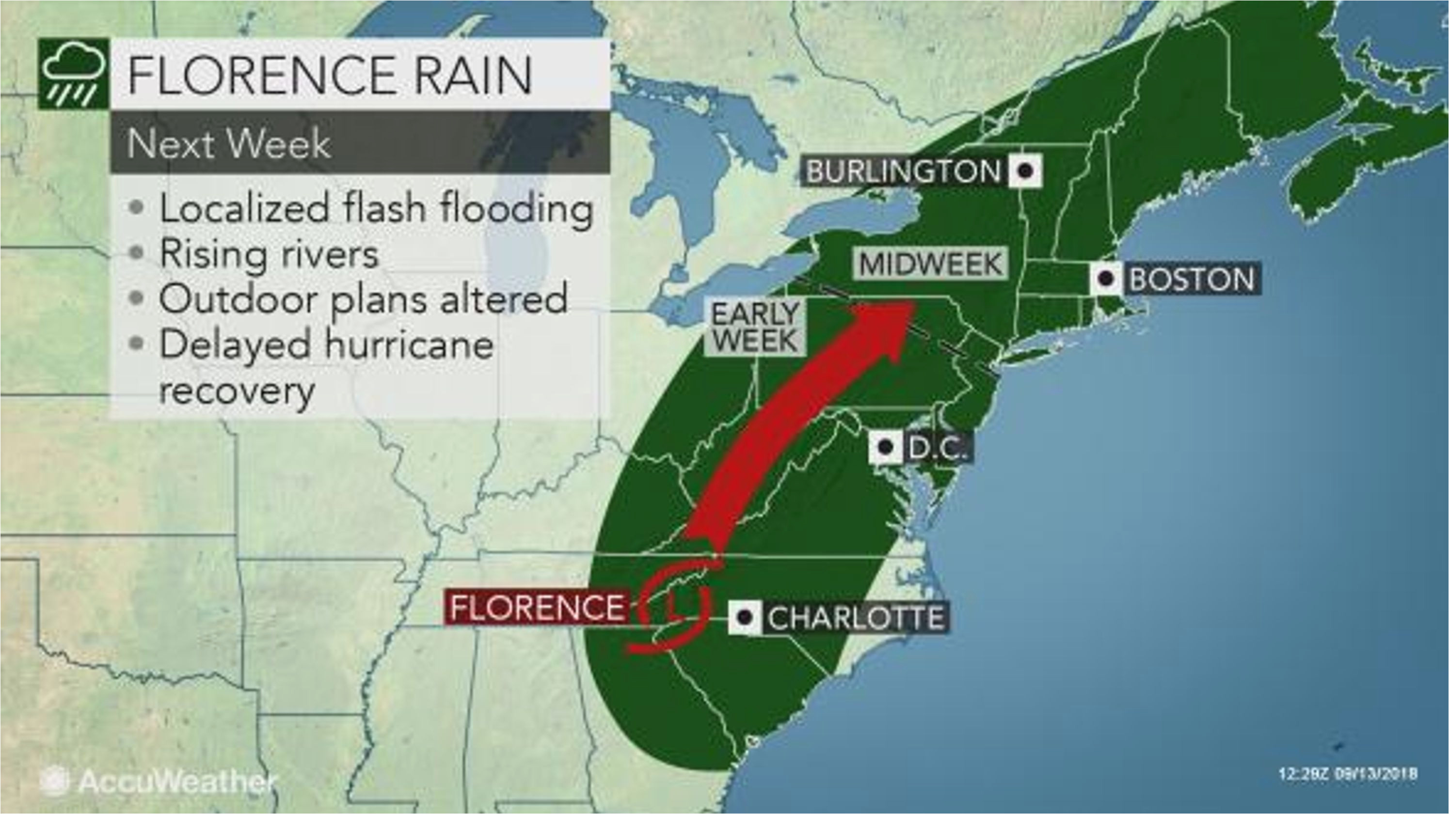 weather 5 things to know about hurricane florence weekend forecast