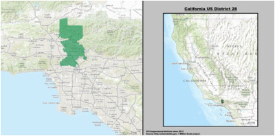 Where is Burbank California On the Map California S 28th Congressional District Wikipedia