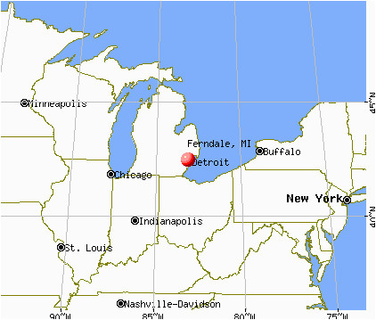 ferndale michigan mi 48220 profile population maps real estate