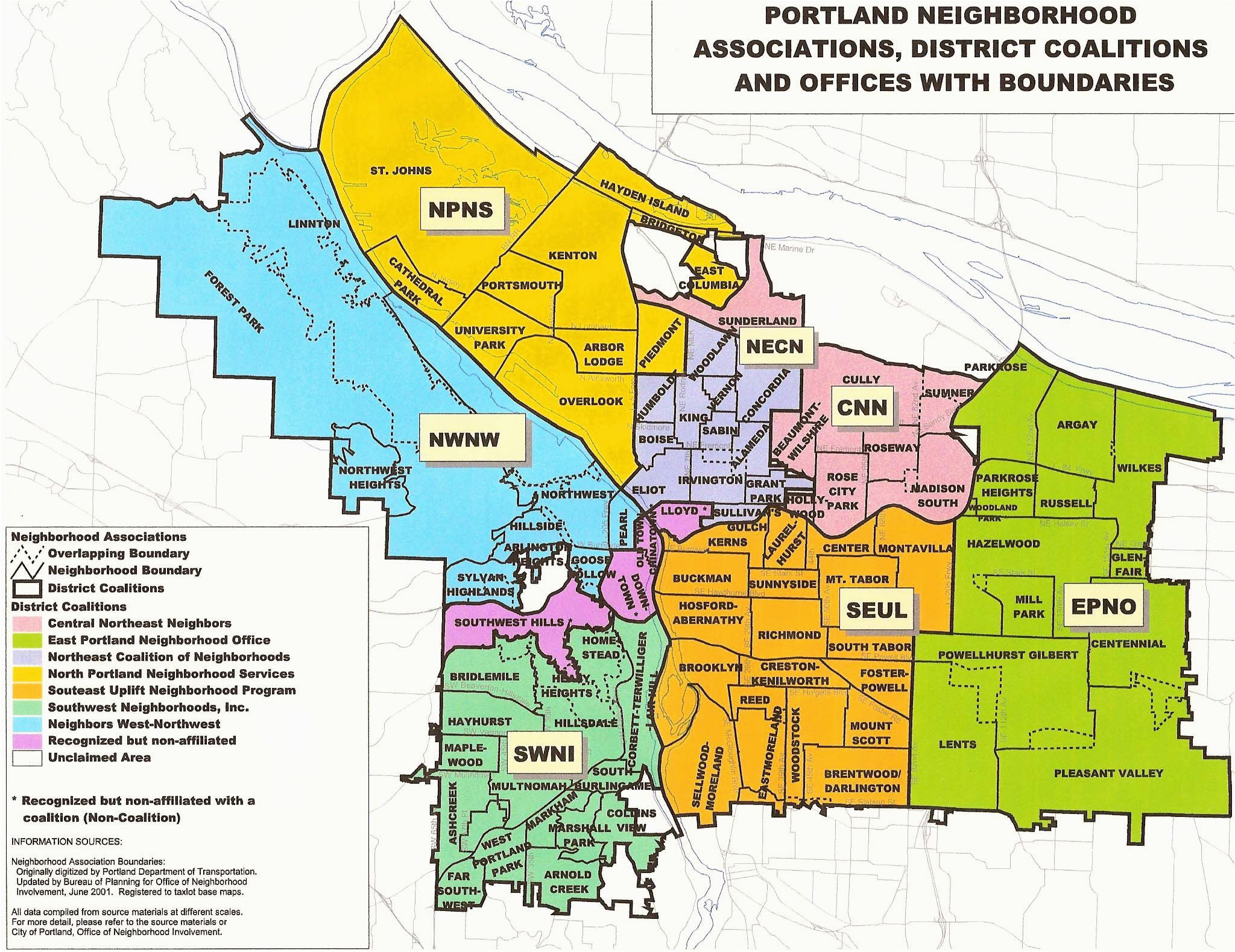 Oregon Zip Code Map Free