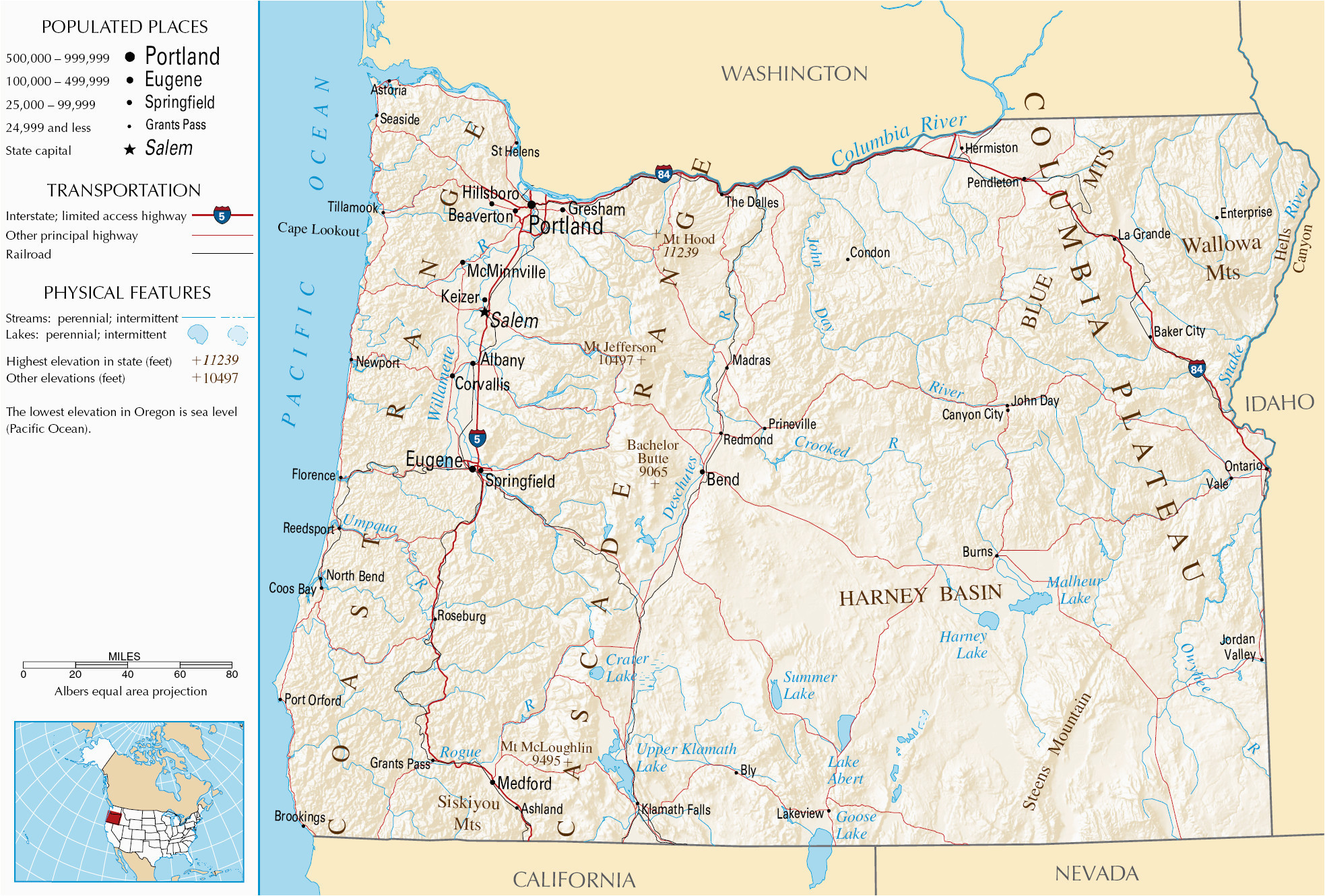 oregon mountains map beautiful california enterprise zone map best