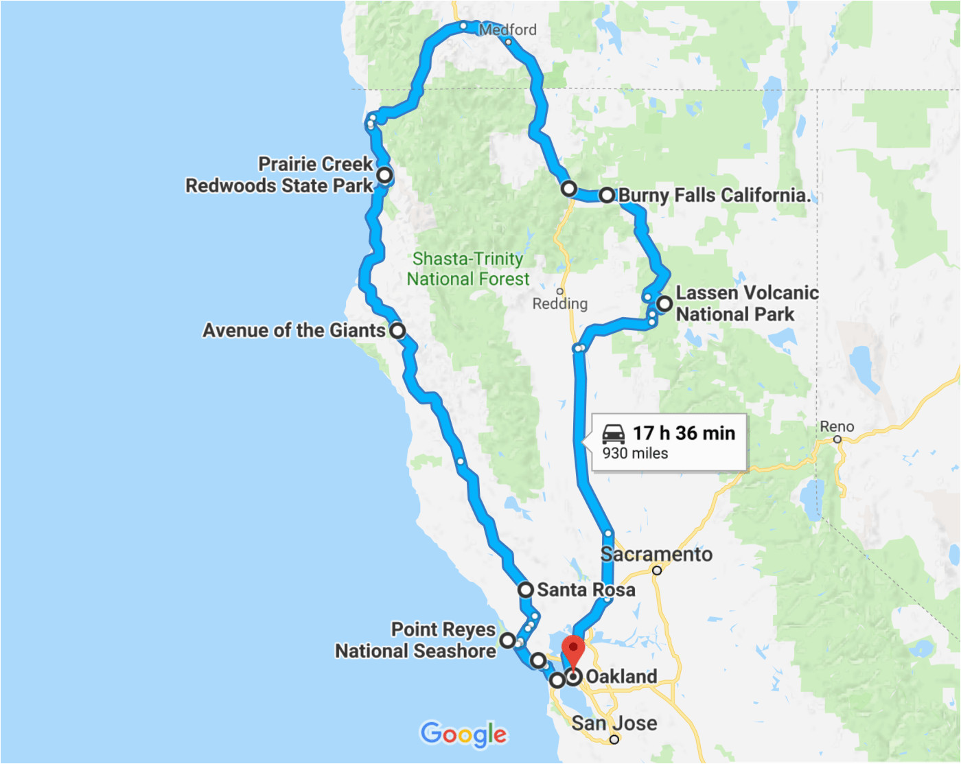the perfect northern california road trip itinerary travel