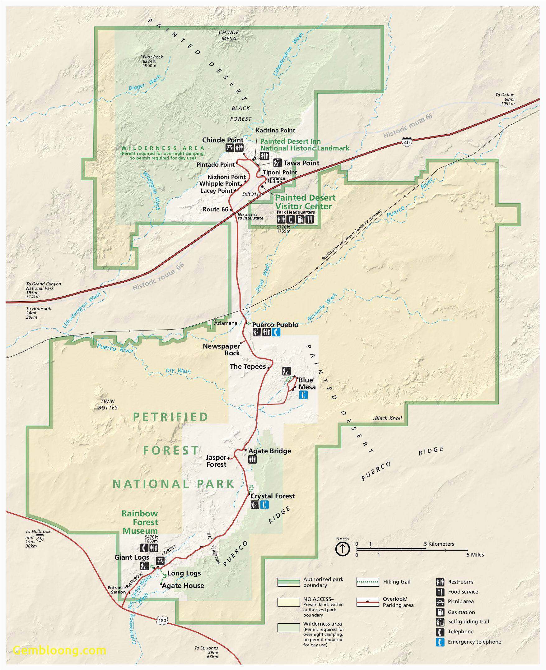 map of california desert region map california national parks