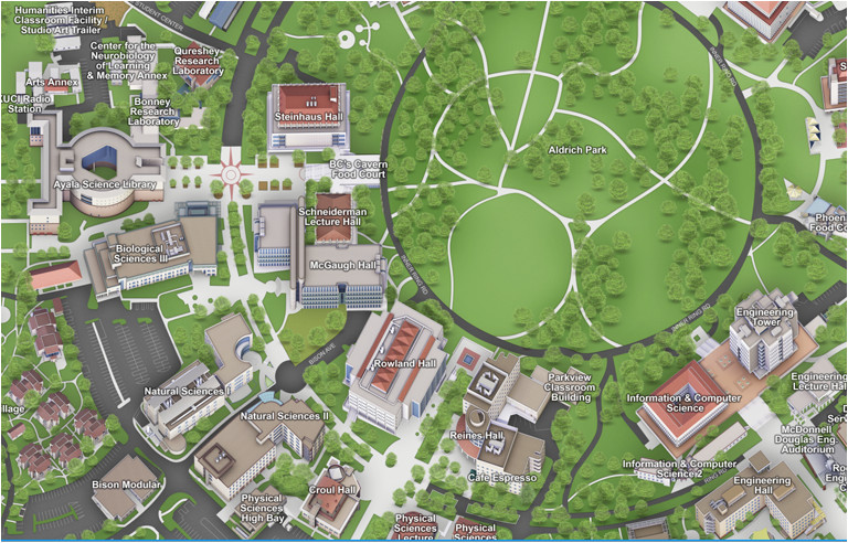 campus maps uci