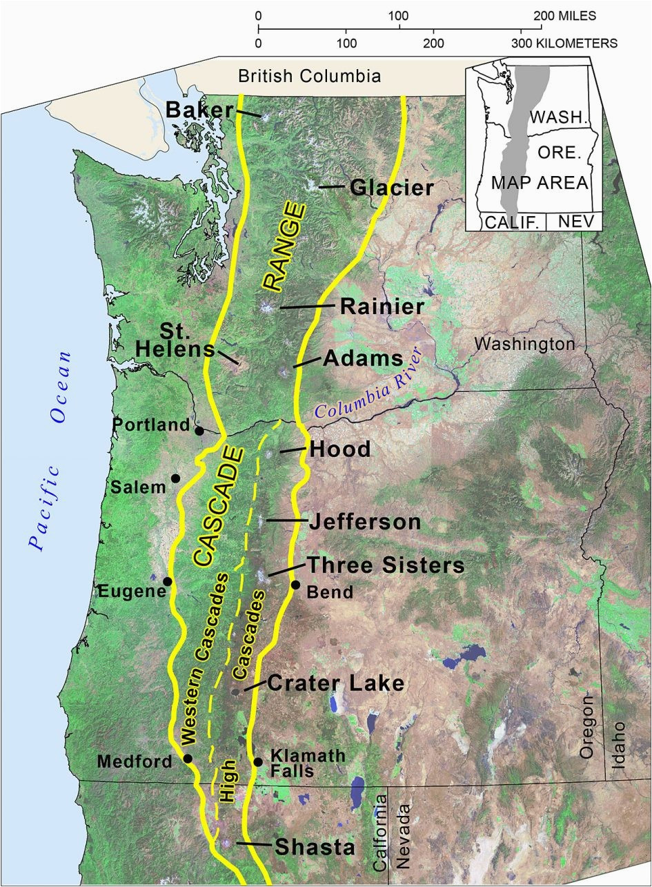 Cascade Mountains Oregon Map Cascade Mountain Range Oregon Klamath Mountains Map On Of Us 945 Of Cascade Mountains Oregon Map 