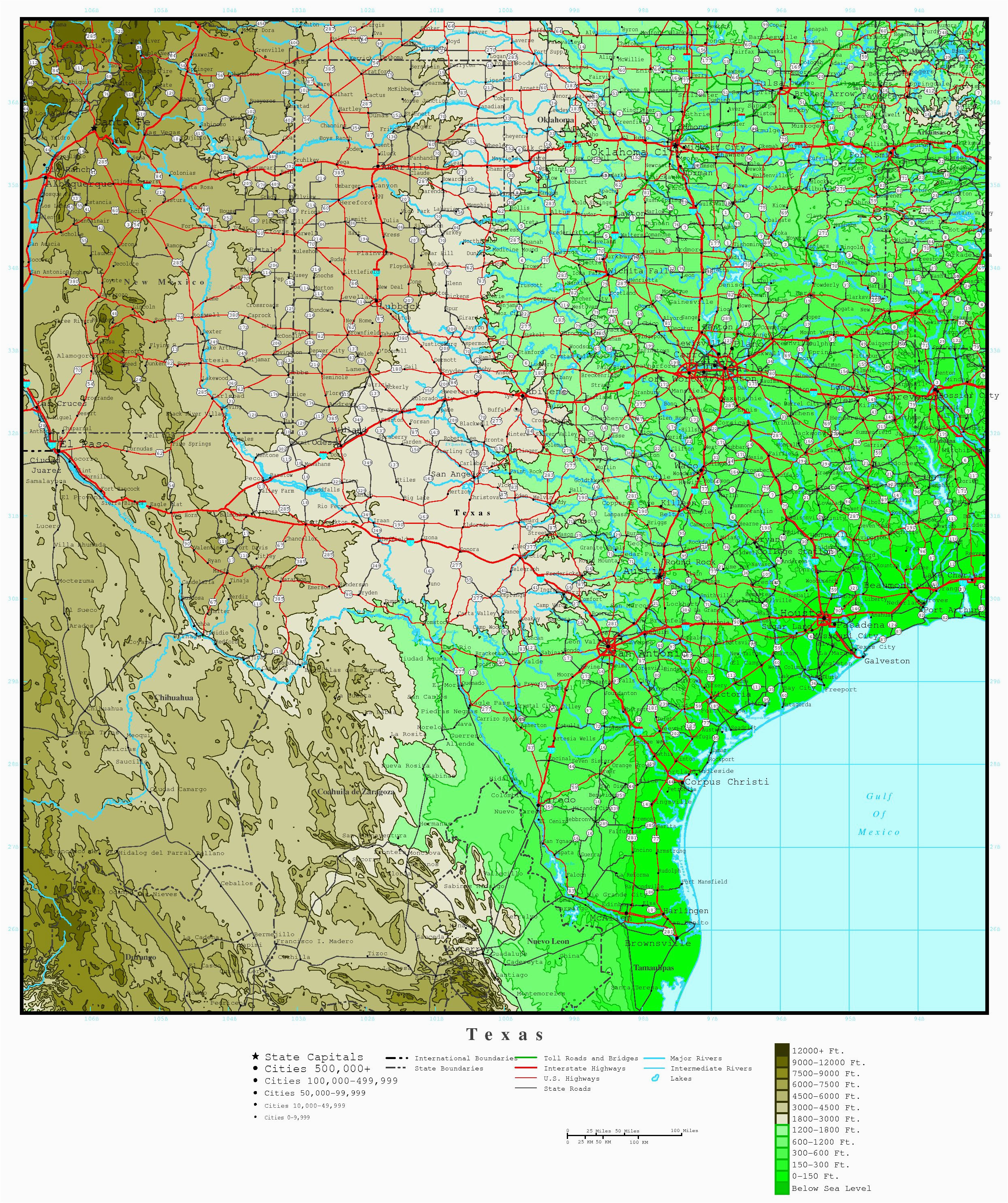 topographic map of southeast us us terrain map download map usa