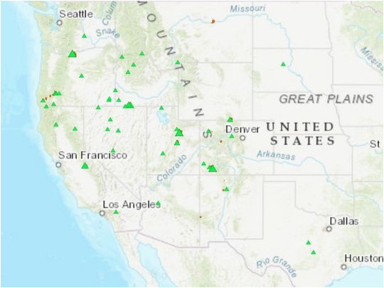 here s a map of all wildfires burning in the united states right now