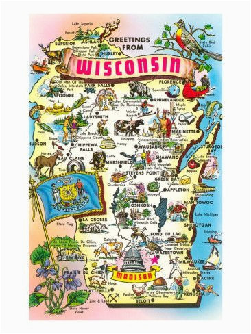 Goshen Ohio Map Map Of Wisconsin attractions Writing Pinterest Wisconsin