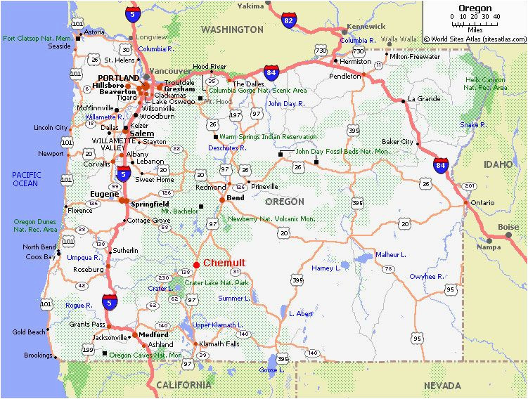 Map Of Keizer Oregon