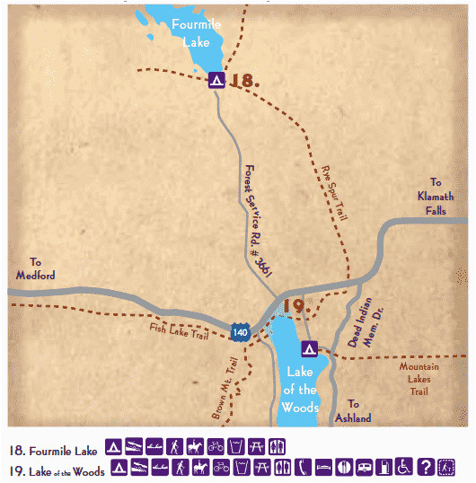 fourmile lake klamath basin birding trails