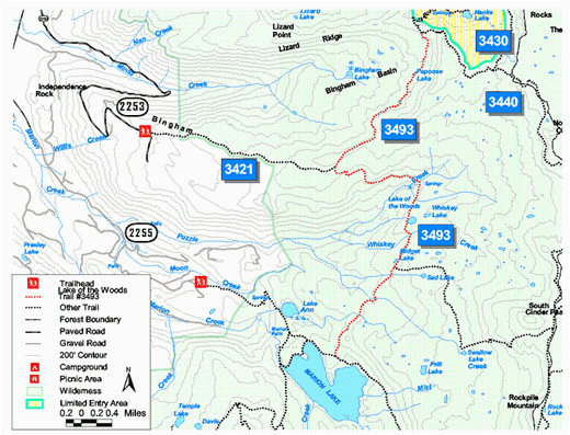 map new lake of the woods oregon map diamant ltd com