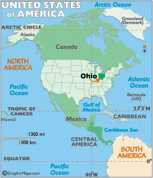 ohio map geography of ohio map of ohio worldatlas com